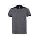 Polo VL VELES - Polo bicolore en polyester et élasthanne pour entreprise | BCM Goodies