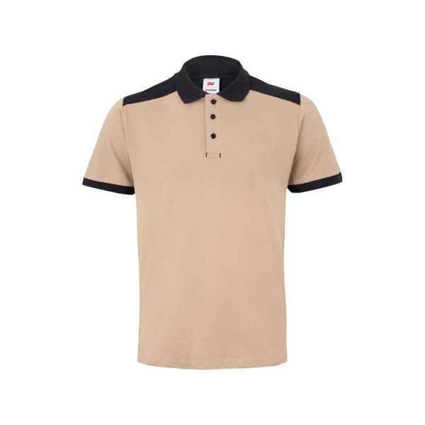 Polo VL VELES - Polo bicolore en polyester et élasthanne pour entreprise | BCM Goodies