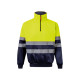 Sweatshirt bicolore VL THOR LARGE en polyester éponge pour événements d'entreprise | BCM Goodies