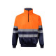 Sweatshirt bicolore VL THOR LARGE en polyester éponge pour événements d'entreprise | BCM Goodies