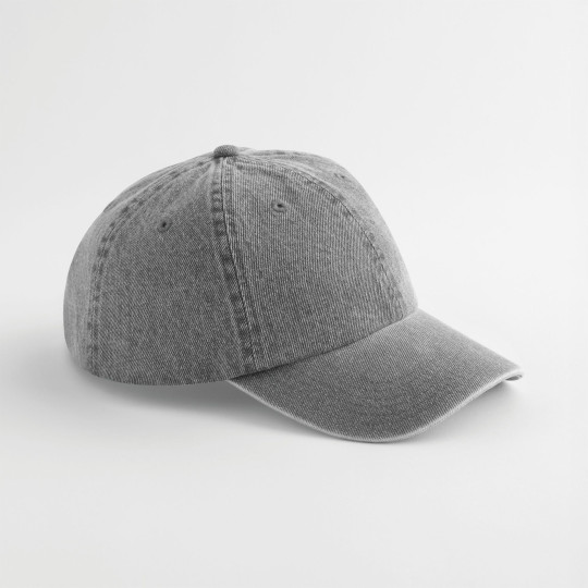 Casquette denim personnalisable pour entreprise – Accessoire promotionnel unisexe avec étiquette détachable