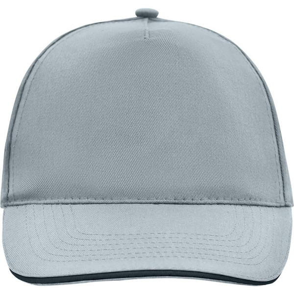 Casquette sandwich unisexe Daiber en coton twill léger - Personnalisable pour entreprise