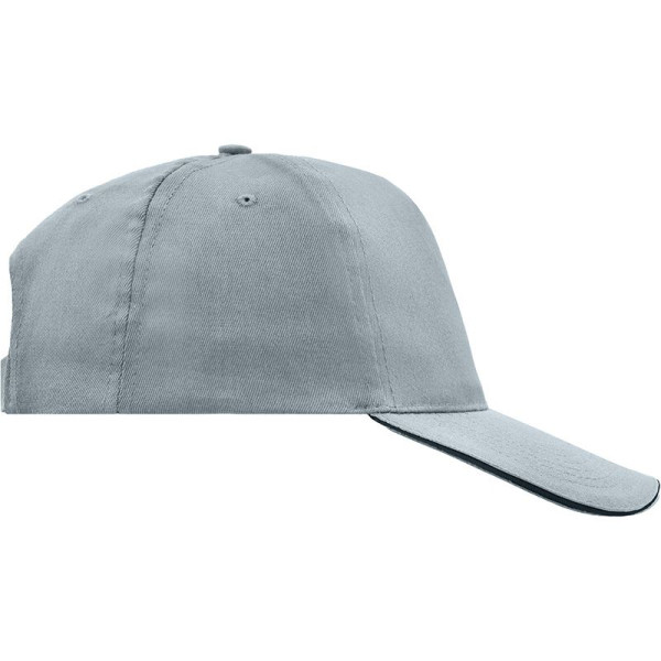 Casquette sandwich unisexe Daiber en coton twill léger - Personnalisable pour entreprise