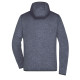 Veste polaire tricot Homme Daiber avec capuche et 2 poches latérales - BCM Goodies