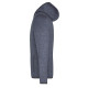 Veste polaire tricot Homme Daiber avec capuche et 2 poches latérales - BCM Goodies