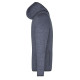 Veste polaire tricot Homme Daiber avec capuche et 2 poches latérales - BCM Goodies