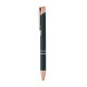 Stylo en aluminium recyclé BERN ROSE - Stylo personnalisable durable pour communication de marque eco-responsable