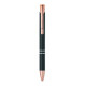 Stylo en aluminium recyclé BERN ROSE - Stylo personnalisable durable pour communication de marque eco-responsable