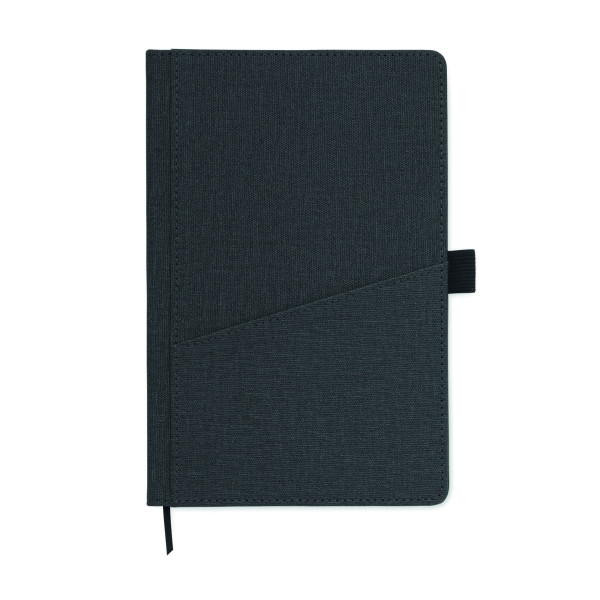 Carnet A5 en PU avec pochette - Idéal pour les professionnels - BCM Goodies