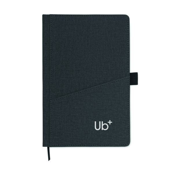 Carnet A5 en PU avec pochette - Idéal pour les professionnels - BCM Goodies