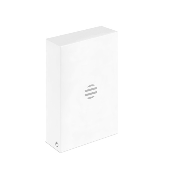 Chargeur portable Powerbank 8000 mAh POWERFLAT8C en aluminium recyclé - Recharge rapide pour smartphone - Idéal pour les profess