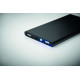 Chargeur portable Powerbank 8000 mAh POWERFLAT8C en aluminium recyclé - Recharge rapide pour smartphone - Idéal pour les profess