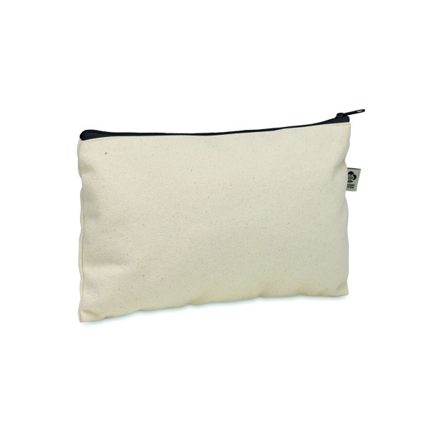 Pochette en coton 340 gr/m² PESACARA - Accessoire publicitaire en coton biologique - BCM Goodies