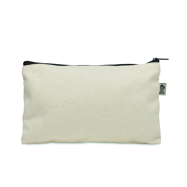 Pochette en coton 340 gr/m² PESACARA - Accessoire publicitaire en coton biologique - BCM Goodies