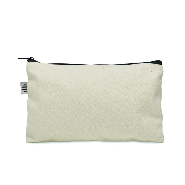 Pochette en coton 340 gr/m² PESACARA - Accessoire publicitaire en coton biologique - BCM Goodies