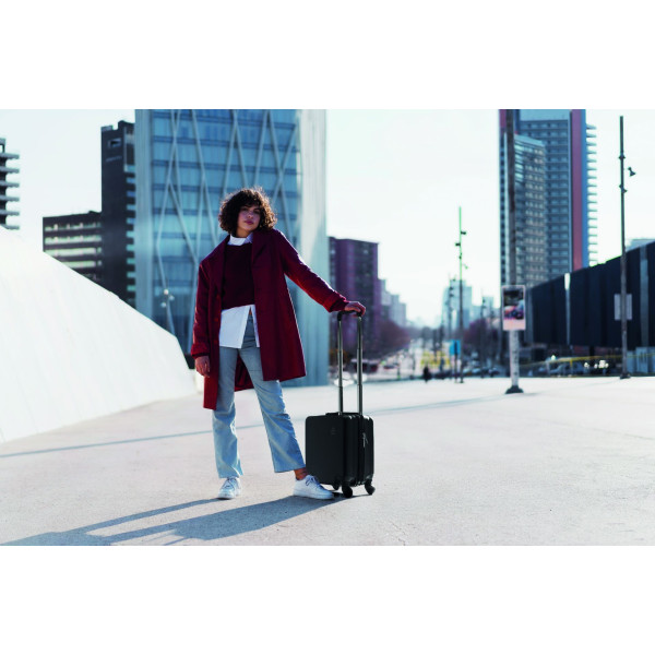 Valise trolley sous siège STOR en ABS de 14 pouces - Idéale pour les voyages d'affaires ou les escapades de week-end