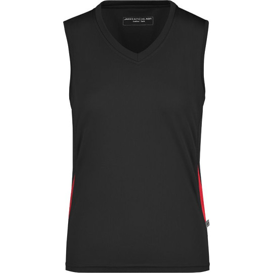 Maillot de running femme personnalisable - Maillot sans manches en polyester respirant
