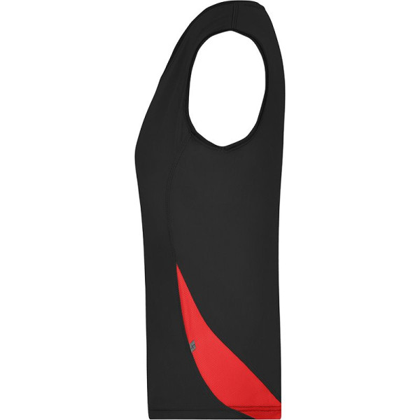 Maillot de running femme personnalisable - Maillot sans manches en polyester respirant