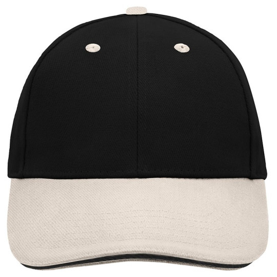 Casquette Sandwich Unisexe Daiber en coton brossé lourd 350g/m² - BCM Goodies