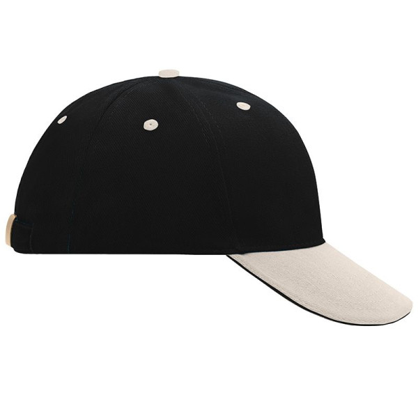 Casquette Sandwich Unisexe Daiber en coton brossé lourd 350g/m² - BCM Goodies