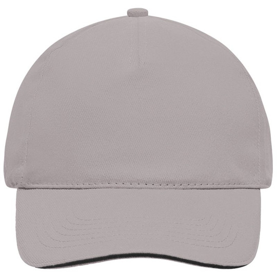 Casquette Sandwich Unisexe Daiber en coton brossé moyen 260 g/m² - BCM Goodies