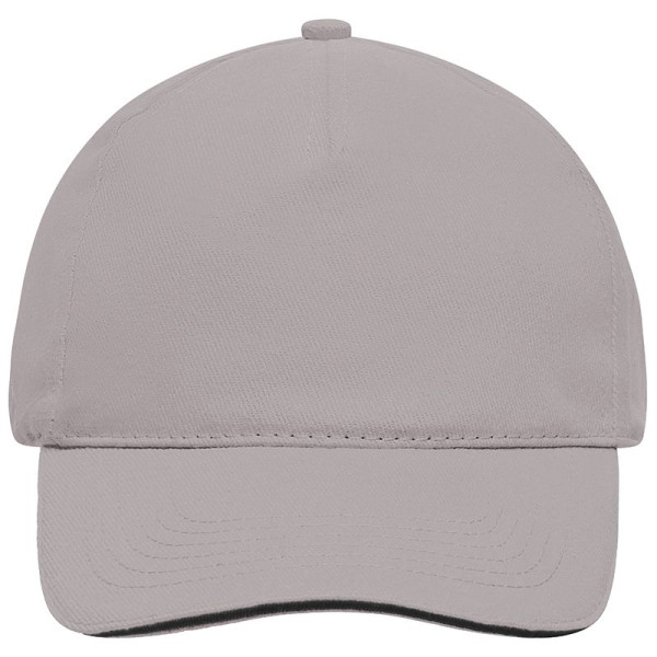 Casquette Sandwich Unisexe Daiber en coton brossé moyen 260 g/m² - BCM Goodies