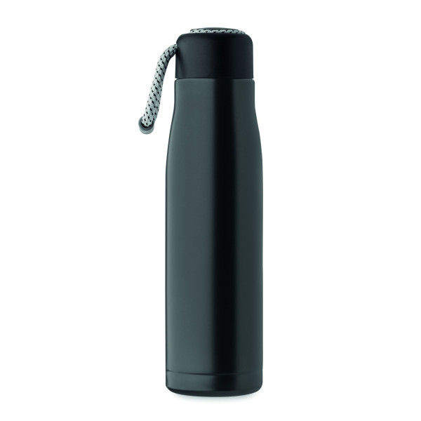 Bouteille double paroi 500 ml CORDLE en acier inoxydable recyclé - BCM Goodies