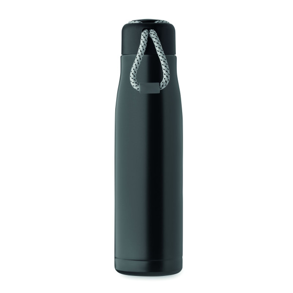Bouteille double paroi 500 ml CORDLE en acier inoxydable recyclé - BCM Goodies