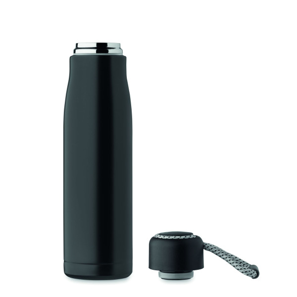 Bouteille double paroi 500 ml CORDLE en acier inoxydable recyclé - BCM Goodies
