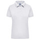 Polo de travail pour femme Essential de Daiber - 100% coton peigné ring-spun - Coupe cintrée - Maille piquée - Manches courtes -