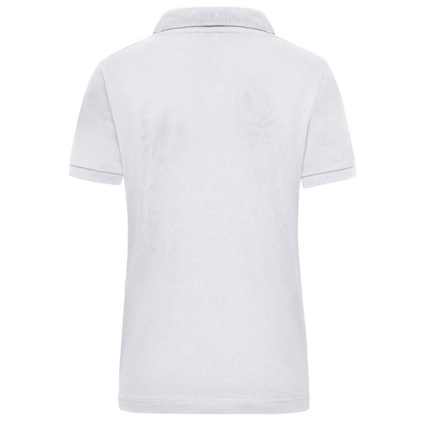 Polo de travail pour femme Essential de Daiber - 100% coton peigné ring-spun - Coupe cintrée - Maille piquée - Manches courtes -