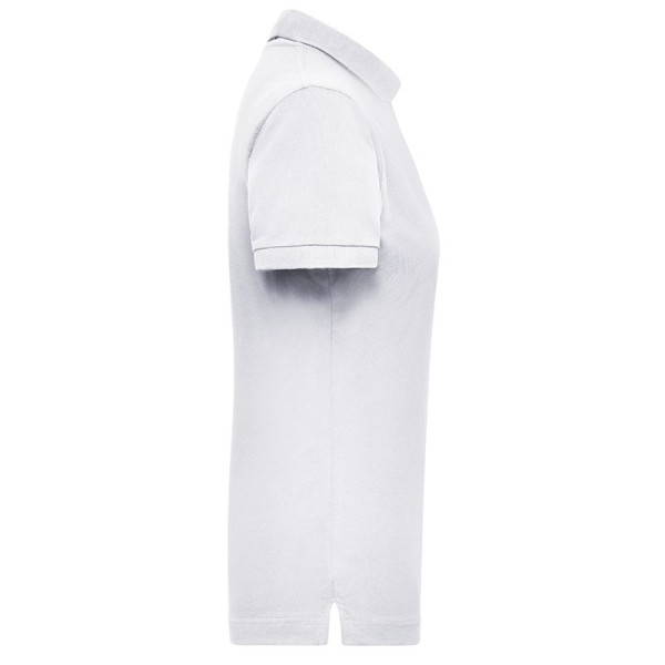 Polo de travail pour femme Essential de Daiber - 100% coton peigné ring-spun - Coupe cintrée - Maille piquée - Manches courtes -