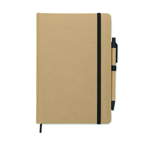 Carnet A5 en carton recyclé CARATIL - Accessoire pratique et écologique pour entreprises