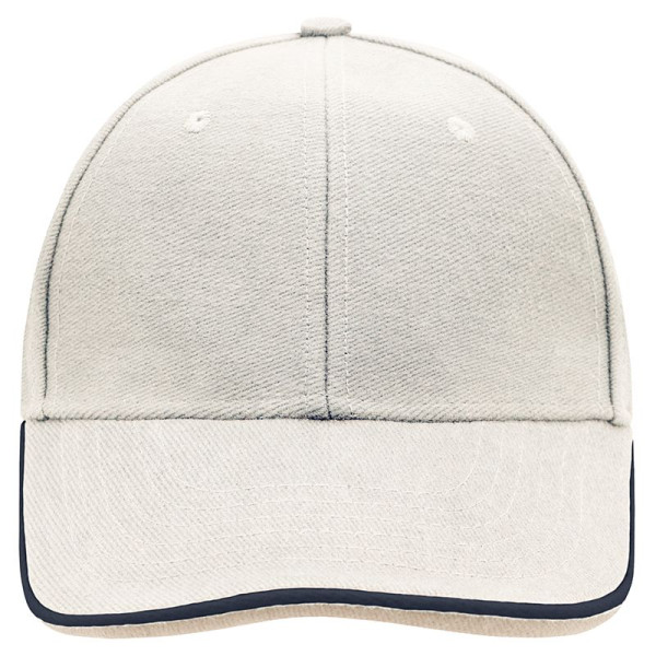 Casquette Sandwich Unisexe Daiber en coton brossé lourd 330 g/m² - BCM Goodies