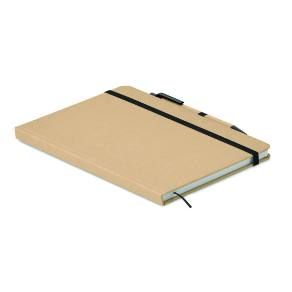 Carnet A5 en carton recyclé CARATIL - Accessoire pratique et écologique pour entreprises