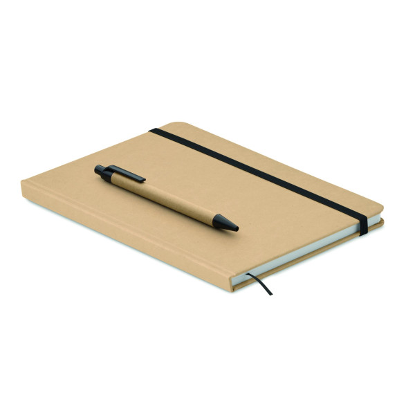 Carnet A5 en carton recyclé CARATIL - Accessoire pratique et écologique pour entreprises