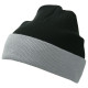Bonnet tricot unisexe Daiber bicolore avec revers - BCM Goodies