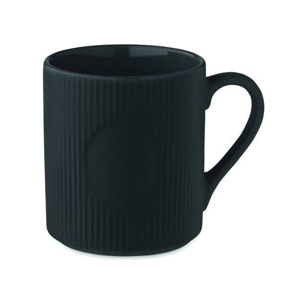 Tasse céramique striée 340 ml RIBMUG Personnalisable | BCM Goodies