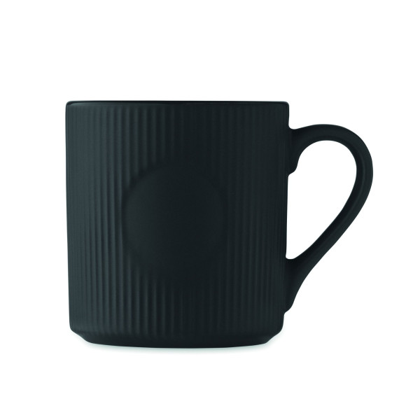 Tasse céramique striée 340 ml RIBMUG Personnalisable | BCM Goodies