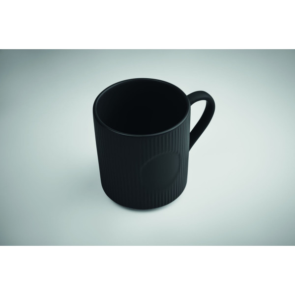 Tasse céramique striée 340 ml RIBMUG Personnalisable | BCM Goodies