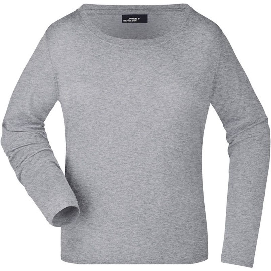 T-shirt Femme Daiber à manches longues en coton peigné ring-spun - BCM Goodies
