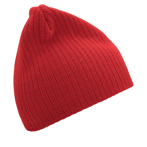 Bonnet tricot unisexe Daiber - Accessoire personnalisable pour événements B2B