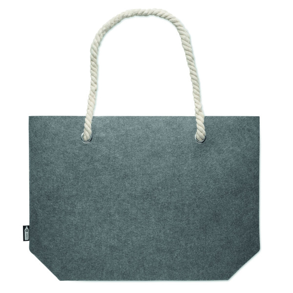 Sac de plage en feutre RPET FELTSEA - Accessoire écologique pour vos journées ensoleillées