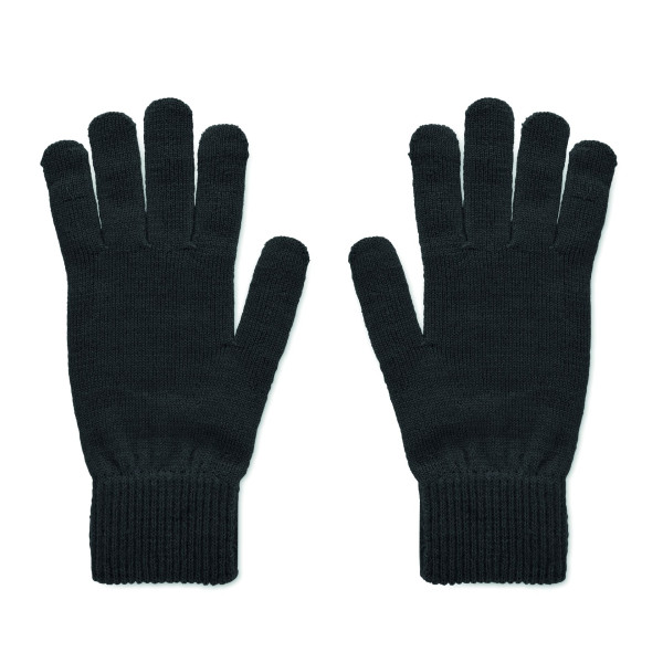 Gants tricotés en RPET HANDNIT Personnalisable | BCM Goodies