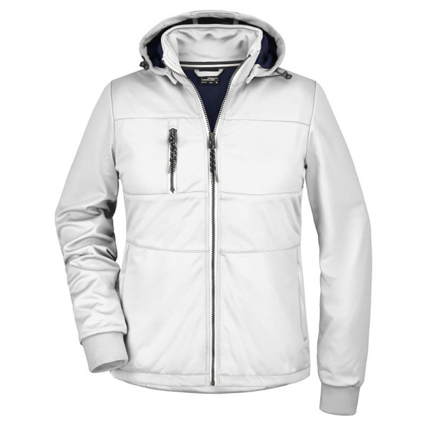 Veste softshell classique pour femme de Daiber - Veste publicitaire de qualité pour entreprises