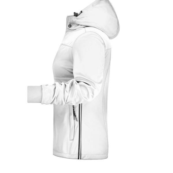 Veste softshell classique pour femme de Daiber - Veste publicitaire de qualité pour entreprises