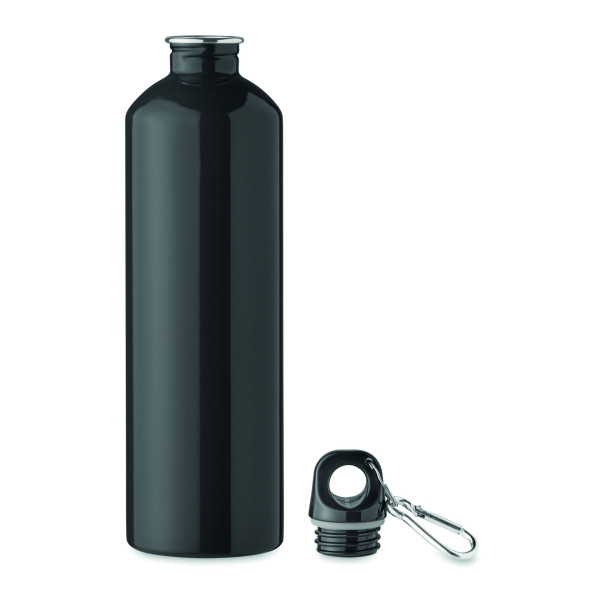 Bouteille monocouche 750ml REBIG MOSS en acier inoxydable recyclé - BCM Goodies
