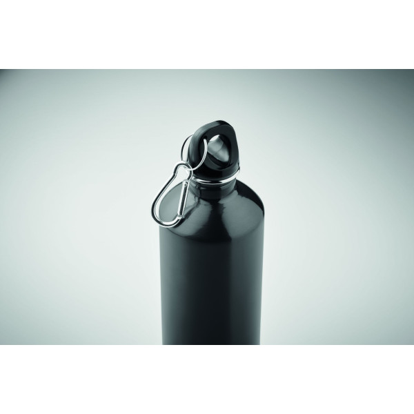 Bouteille monocouche 750ml REBIG MOSS en acier inoxydable recyclé - BCM Goodies