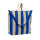 Sac de plage XL 280gr/m² LAGUNA en coton et polyester recyclé - Accessoire écologique et résistant - Fiche produit BCM Goodies