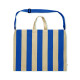 Sac de plage XL 280gr/m² LAGUNA en coton et polyester recyclé - Accessoire écologique et résistant - Fiche produit BCM Goodies
